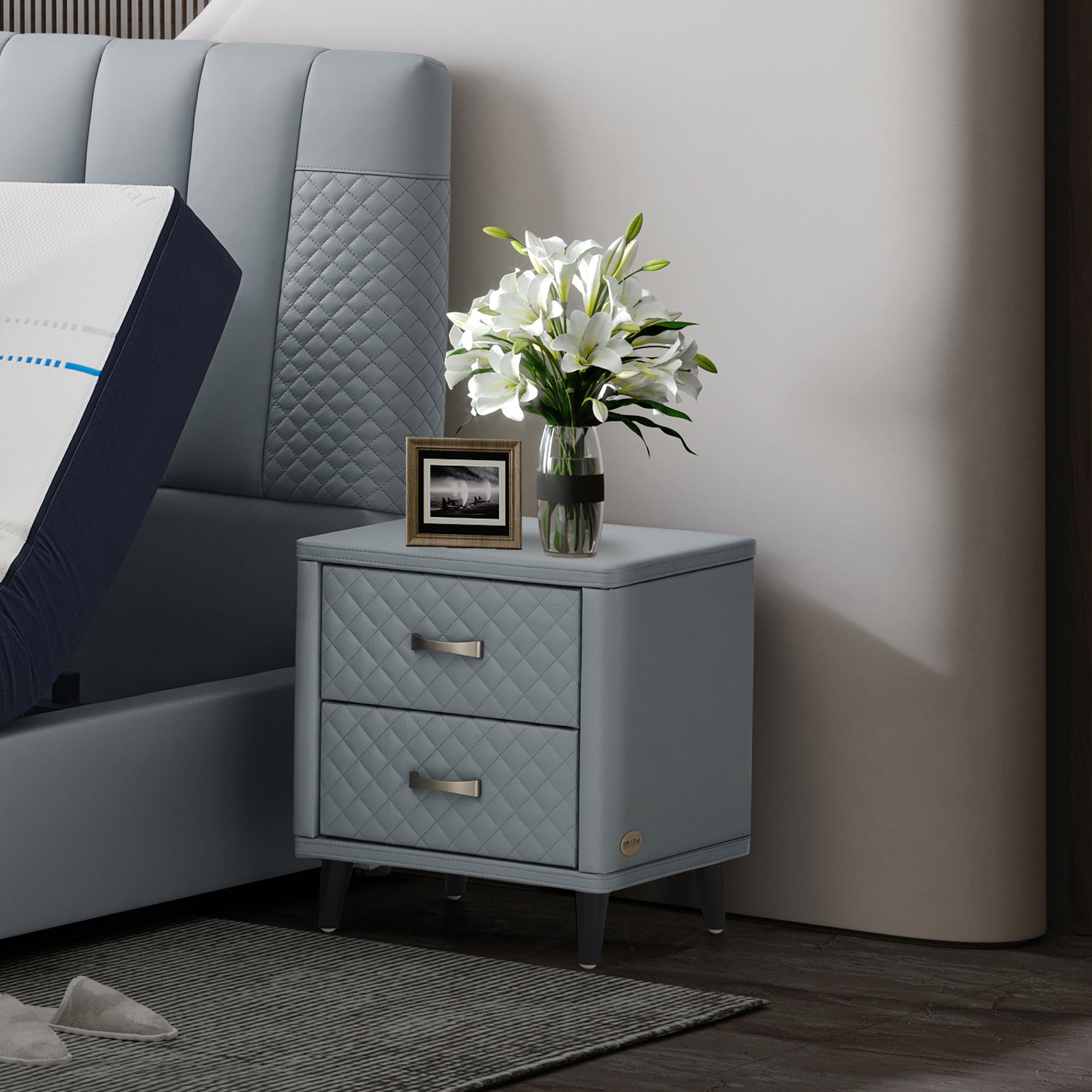 芝华仕智能床系列温莎床头柜znptcg2051