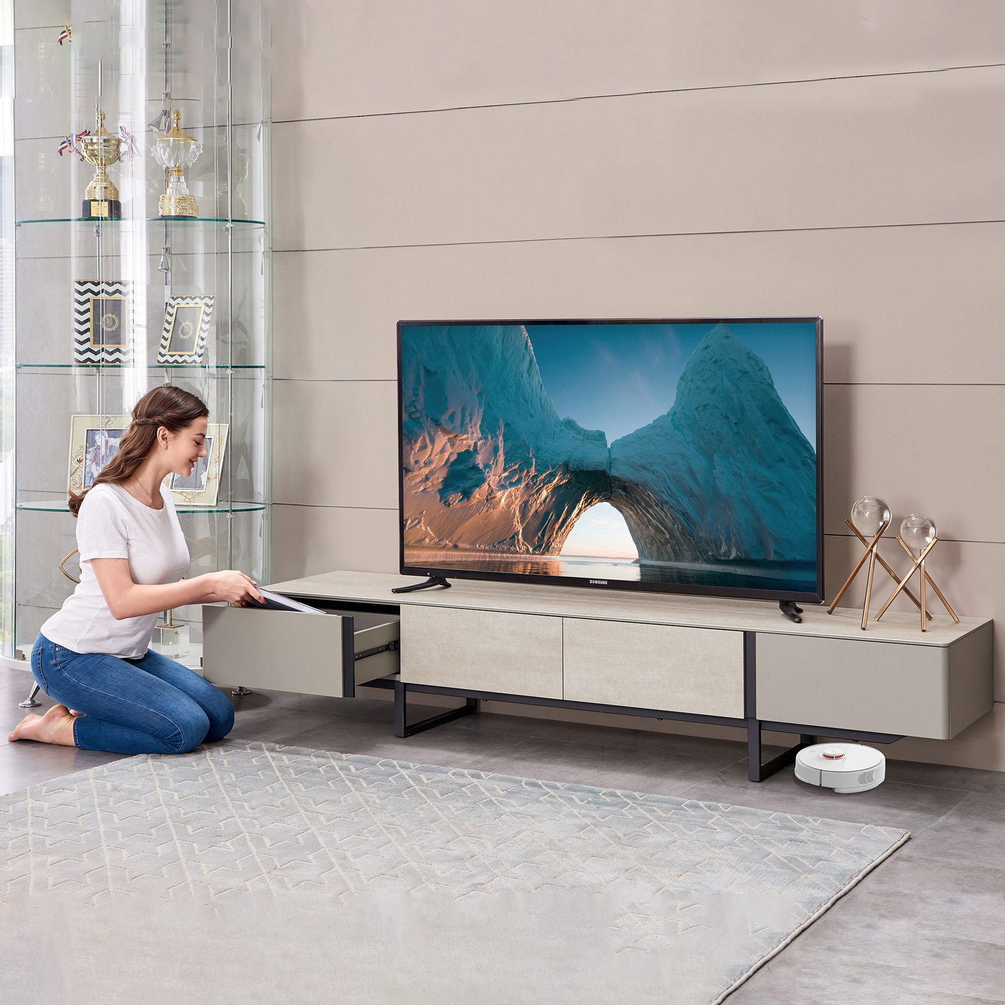 芝华仕头等舱时尚罗马假日电视柜feptdg10158