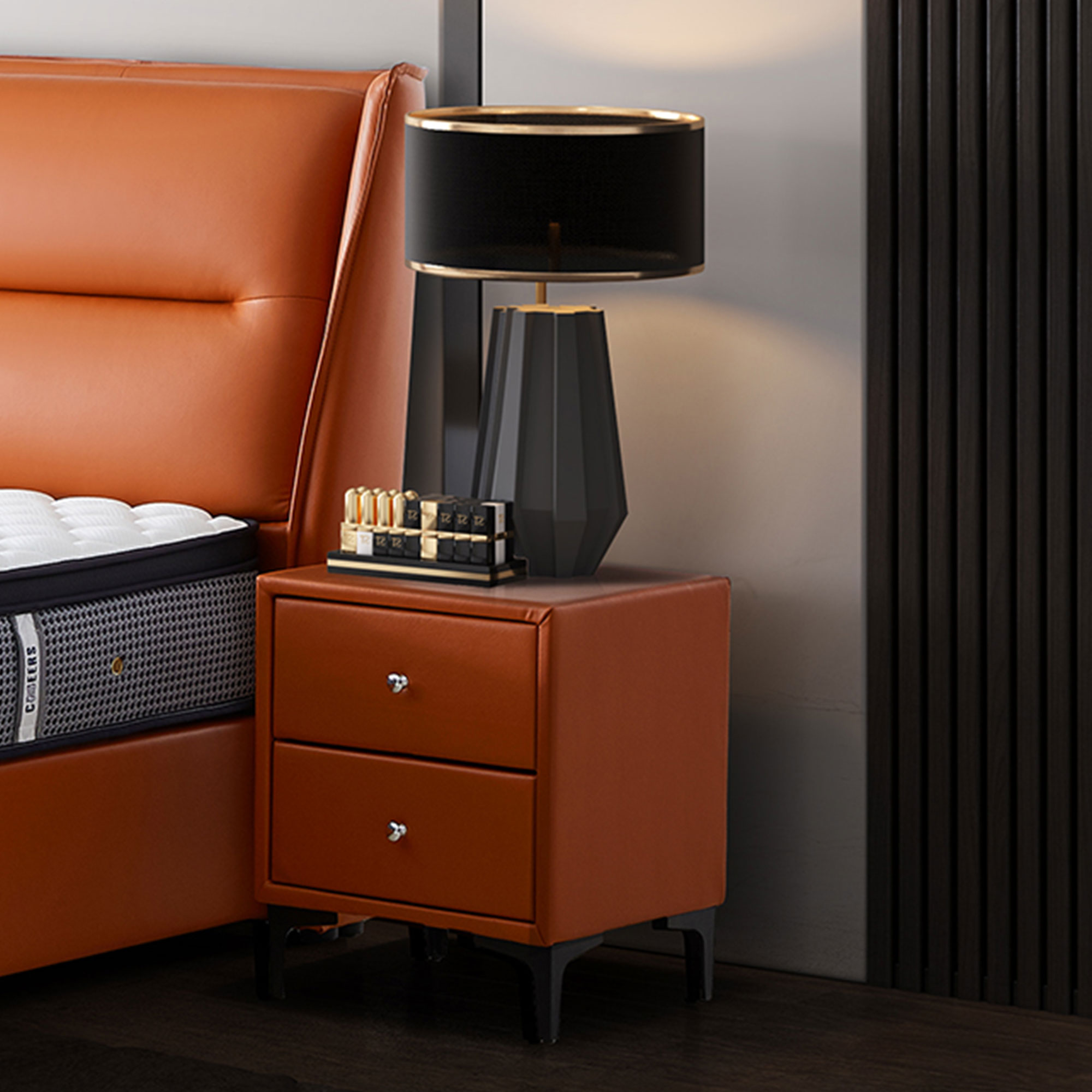 芝华仕5星绅士系列-米兰风尚床头柜wept-cg-2112