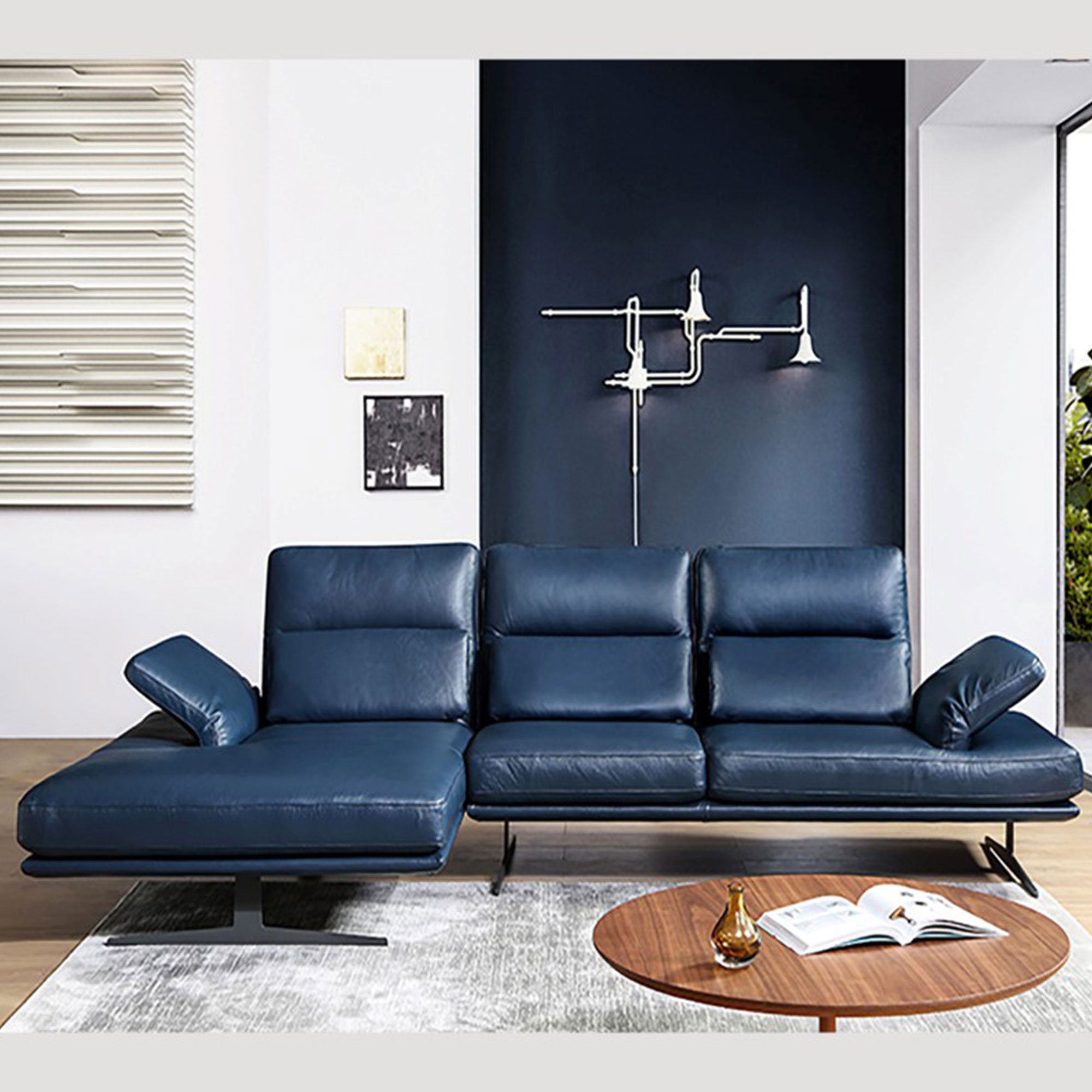 意斯特真皮沙发est258