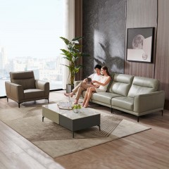 芝华仕都市系列真皮组合沙发C-1706