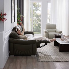 芝华仕头等舱贵族真皮电动功能沙发（零靠墙）SU-13051M      30-60天发货